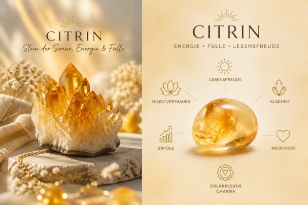 Citrin – Stein der Sonne, Energie & Fülle