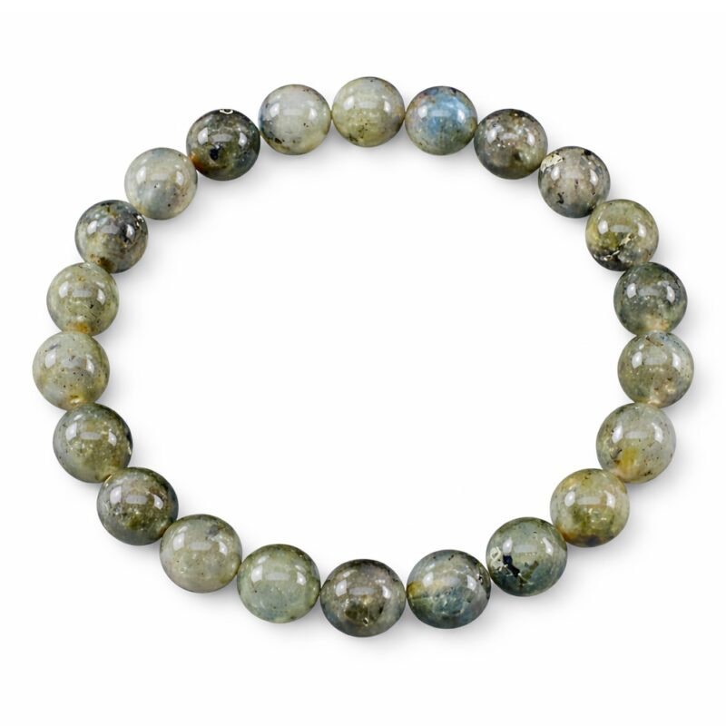 Mondstein Armband – Naturstein Perlen | 8mm | Elastisch | Intuition & Balance