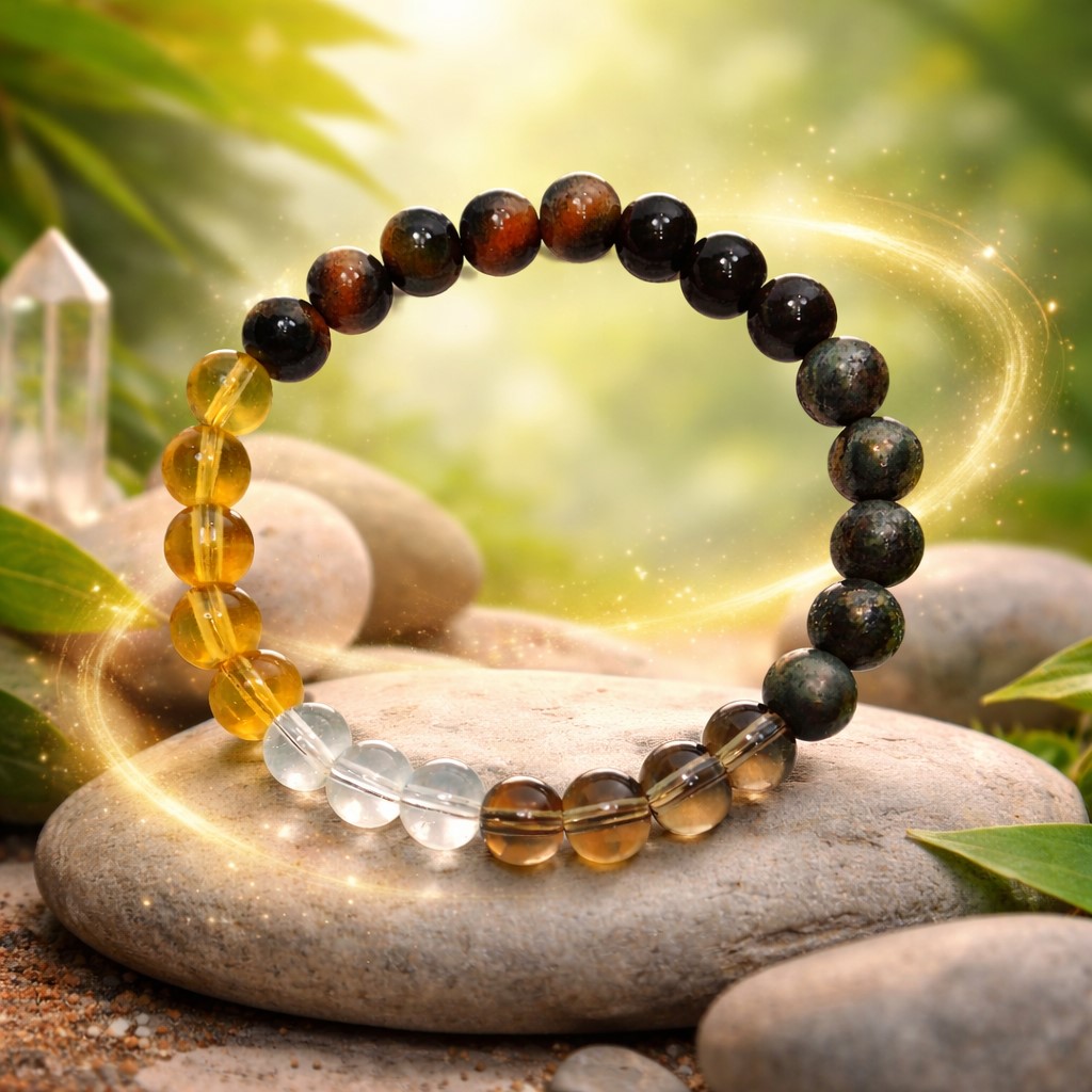 Kraftstein-Armband - Wegbereiter für Energie, Schutz und Balance