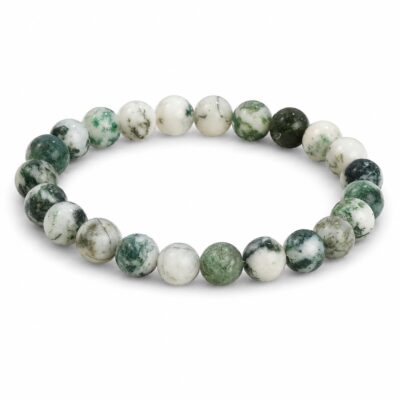 Kraftstein Armband – Baumachat – Harmonie, Erdung & Naturenergie