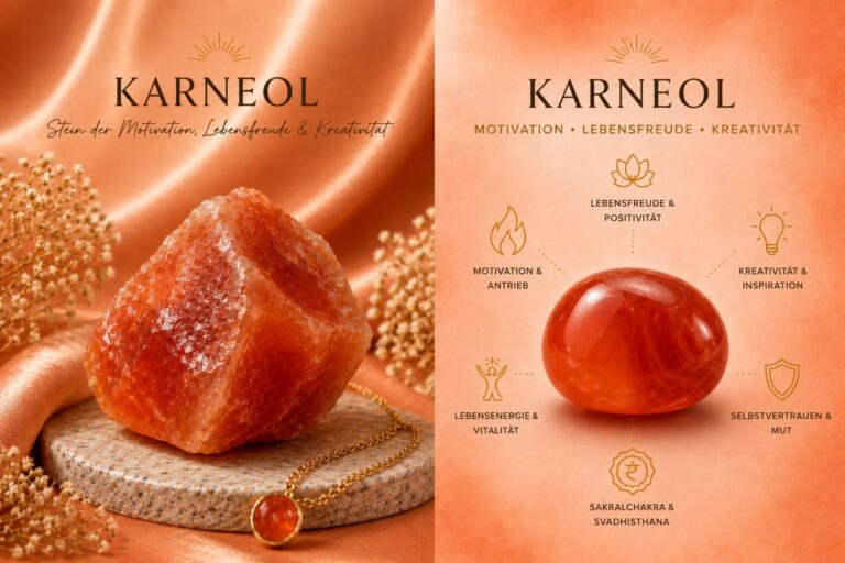 Karneol – Der Stein für Mut, Energie & Lebensfreude