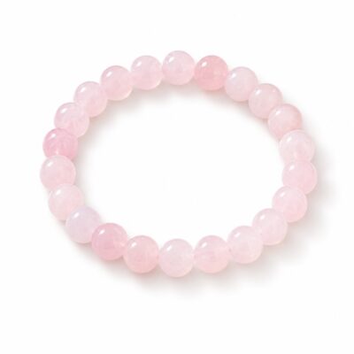 Kraftstein Armband – Rosenquarz – Liebe, Harmonie & Selbstliebe